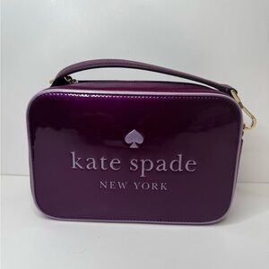 Kate Spade Oh Snap Mini Camera Bag Dark Raspberry Multi 